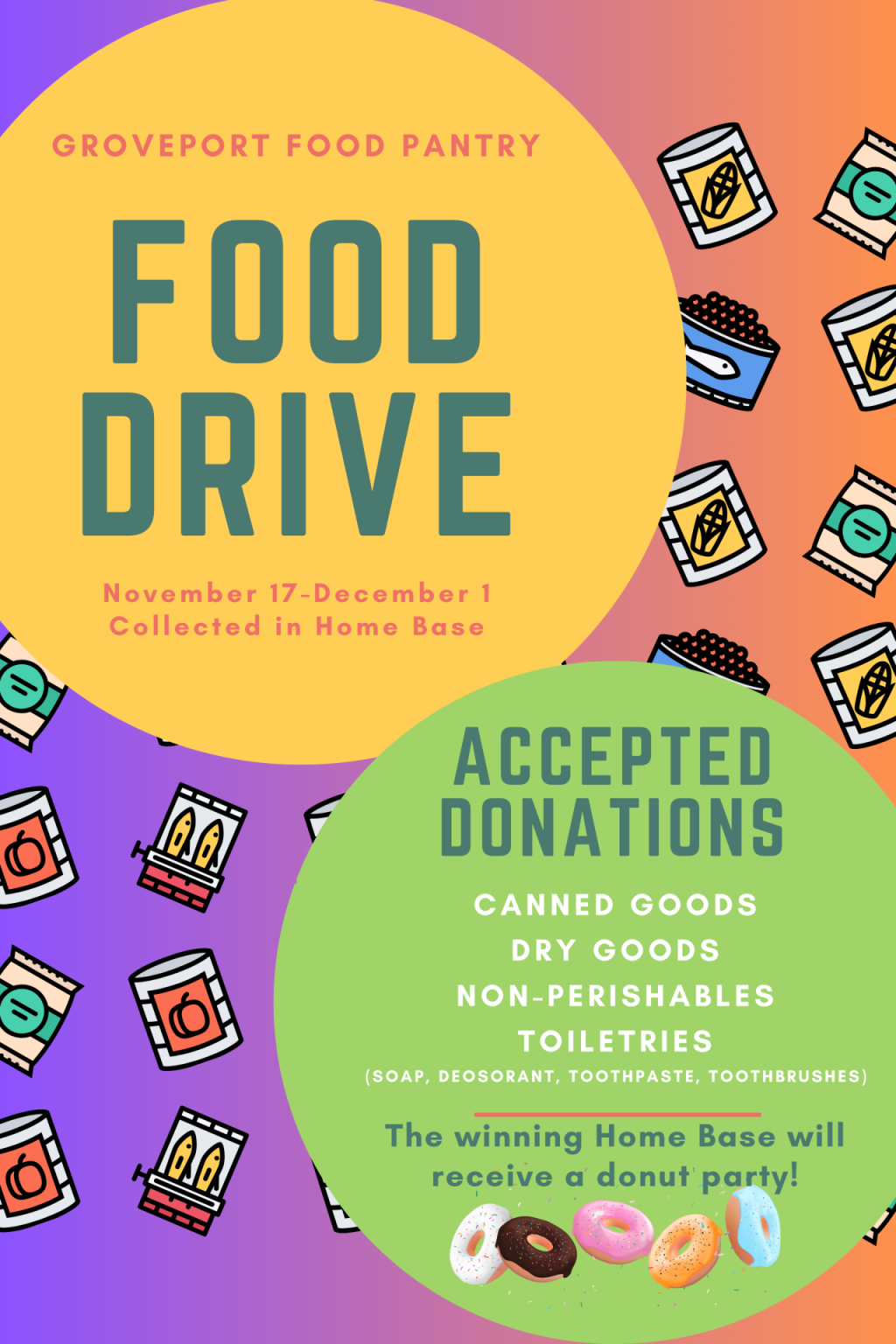 Canned Food Drive 2023 Arts & College Preparatory Academy (ACPA)