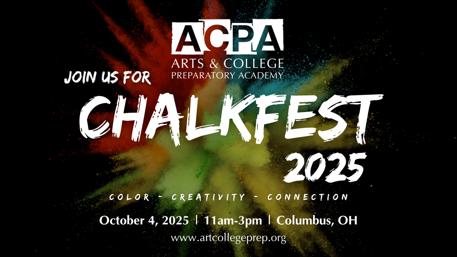 Chalkfest Sponsorship Deck 2025