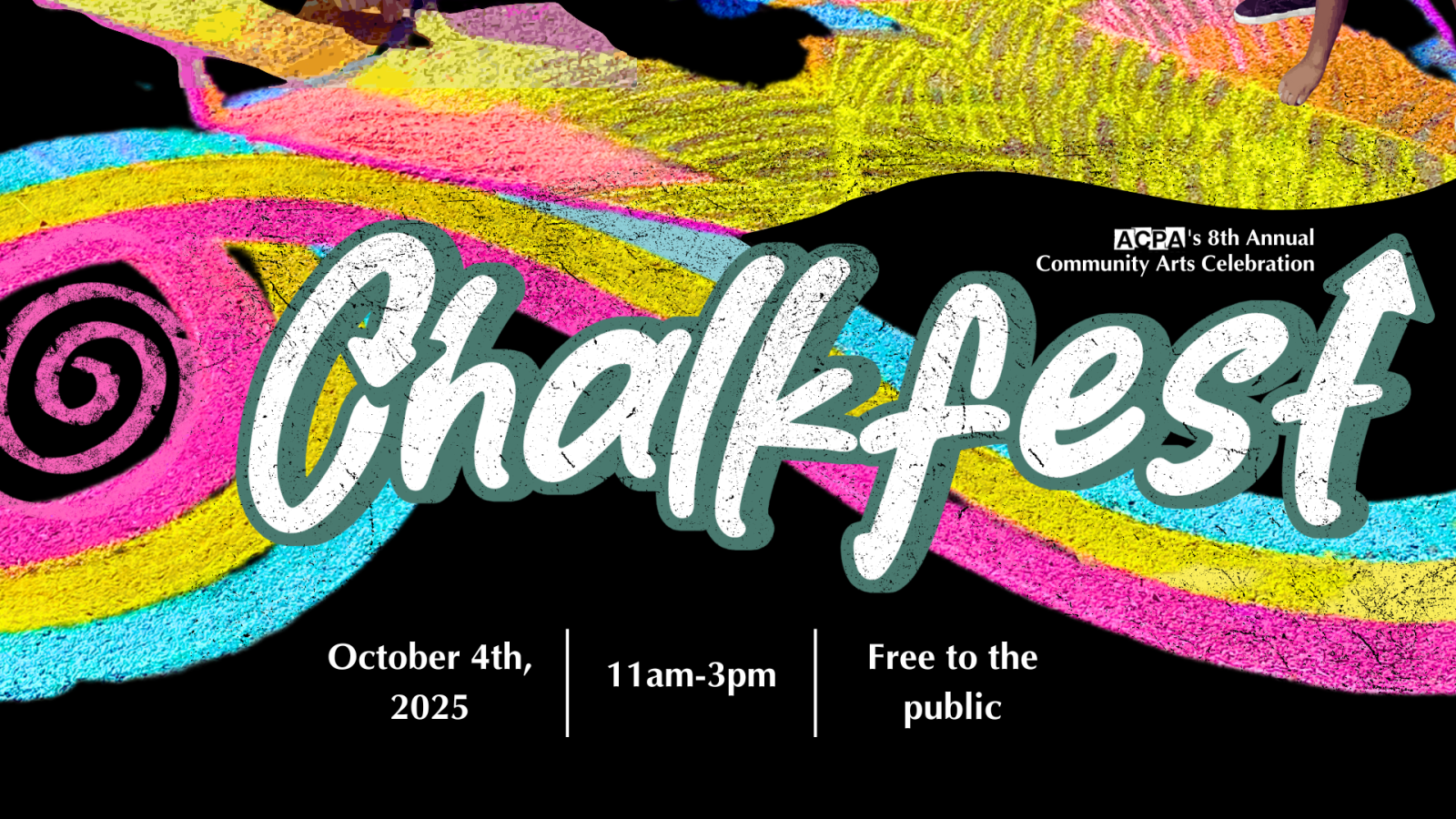 Chalkfest 2025 Poster (1920 x 1080 px)